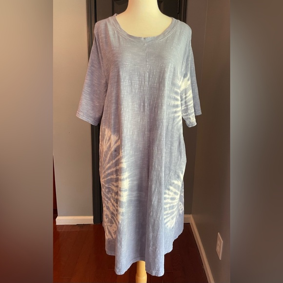 fresh produce Dresses & Skirts - Fresh Produce Tie Dye Cotton Dress with Pockets